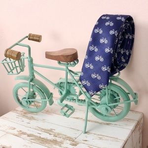 Tie: Bicycle Print Men’s Tie